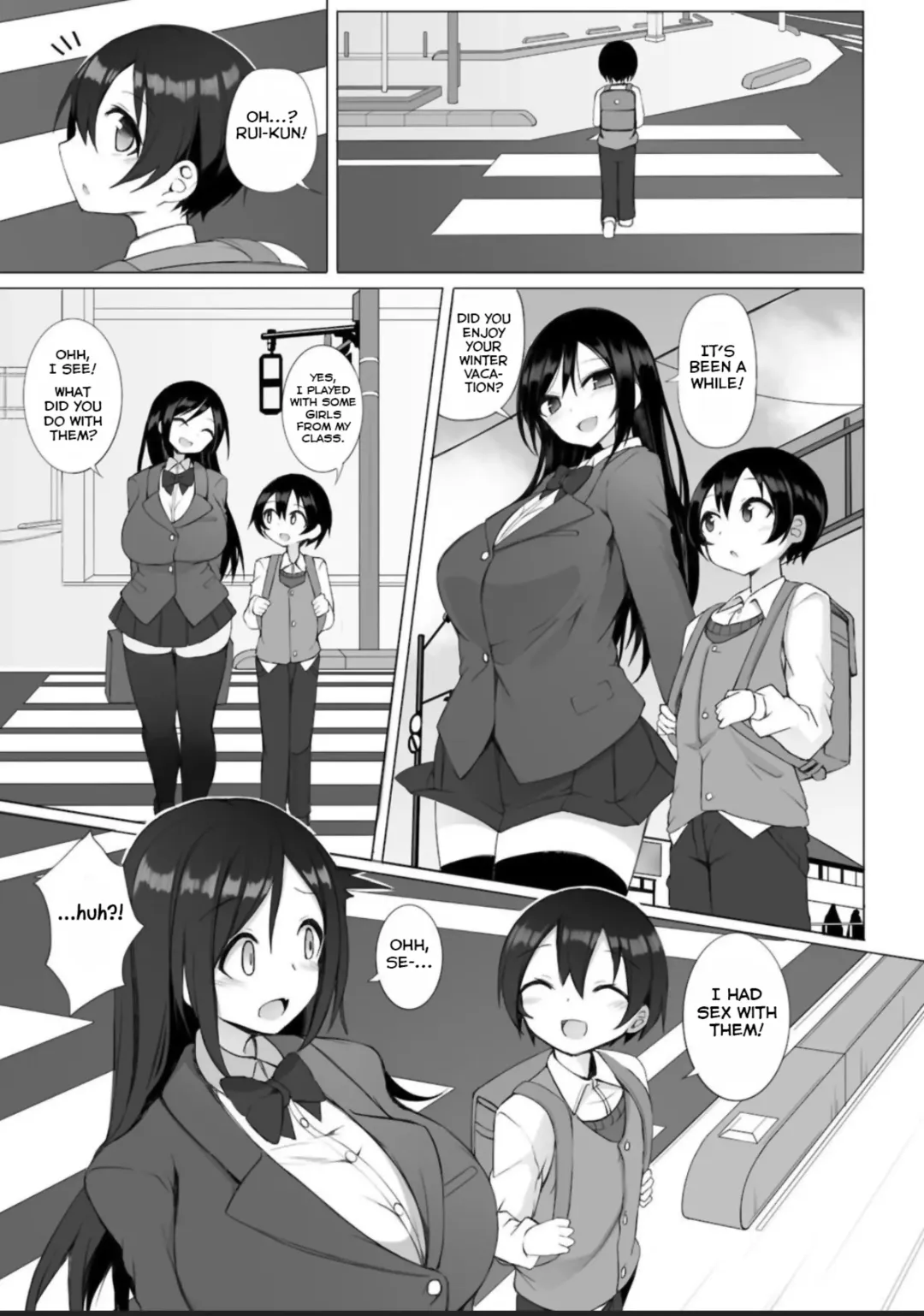 [Sukage] Rui-kun to Kinjo no Joshi Kousei no Onee-san Ch. 1 Fhentai - Page 3
