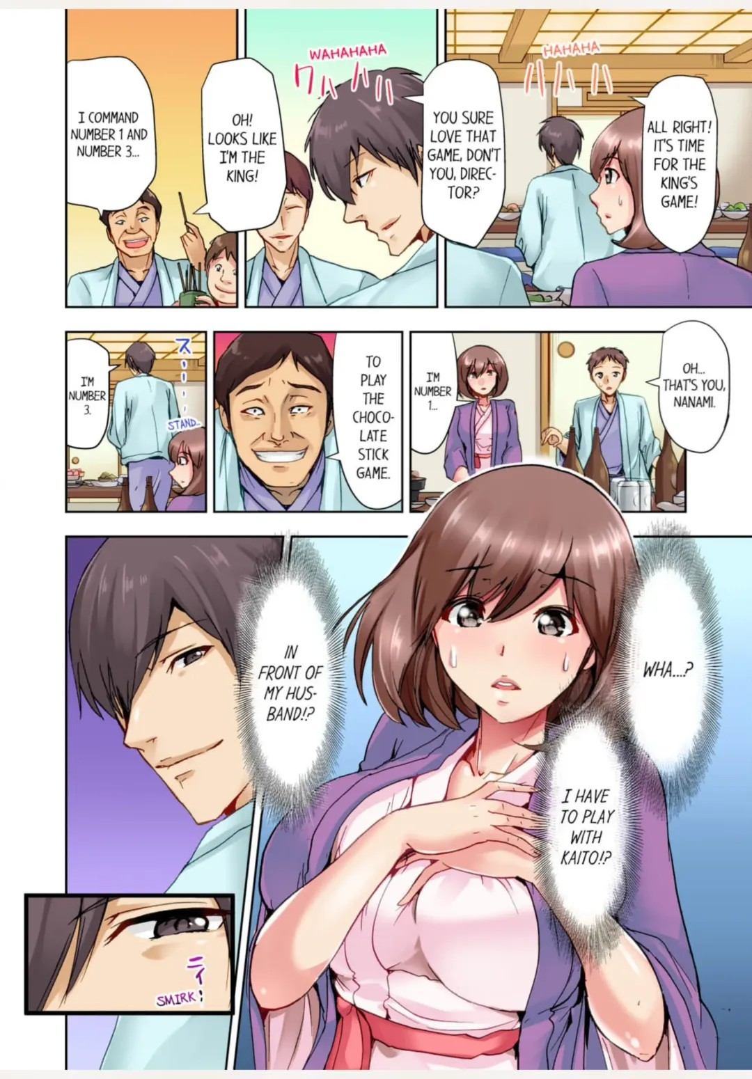 [Aoi Shou] Kekkon 3-Nen Me no Tsuma wa, Shain Ryokou Chuu ni Otto no Yoko de Netorareru! 1 | Netorare With a Busty Wife on a Company Trip 1 Fhentai - Page 9