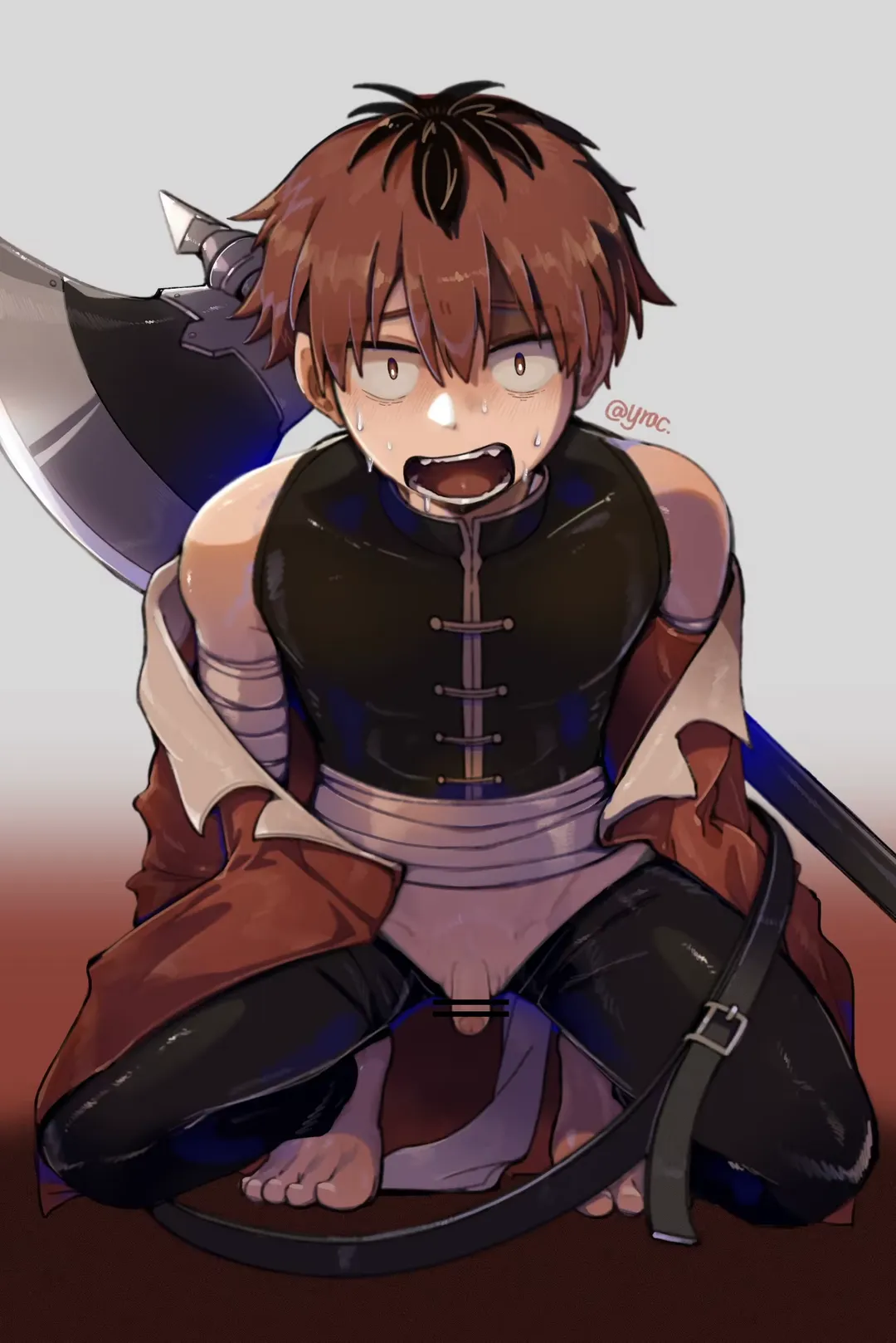 [Yrac] 龍的舔拭｜修塔爾克｜シュタルク Stark Fhentai - Page 1