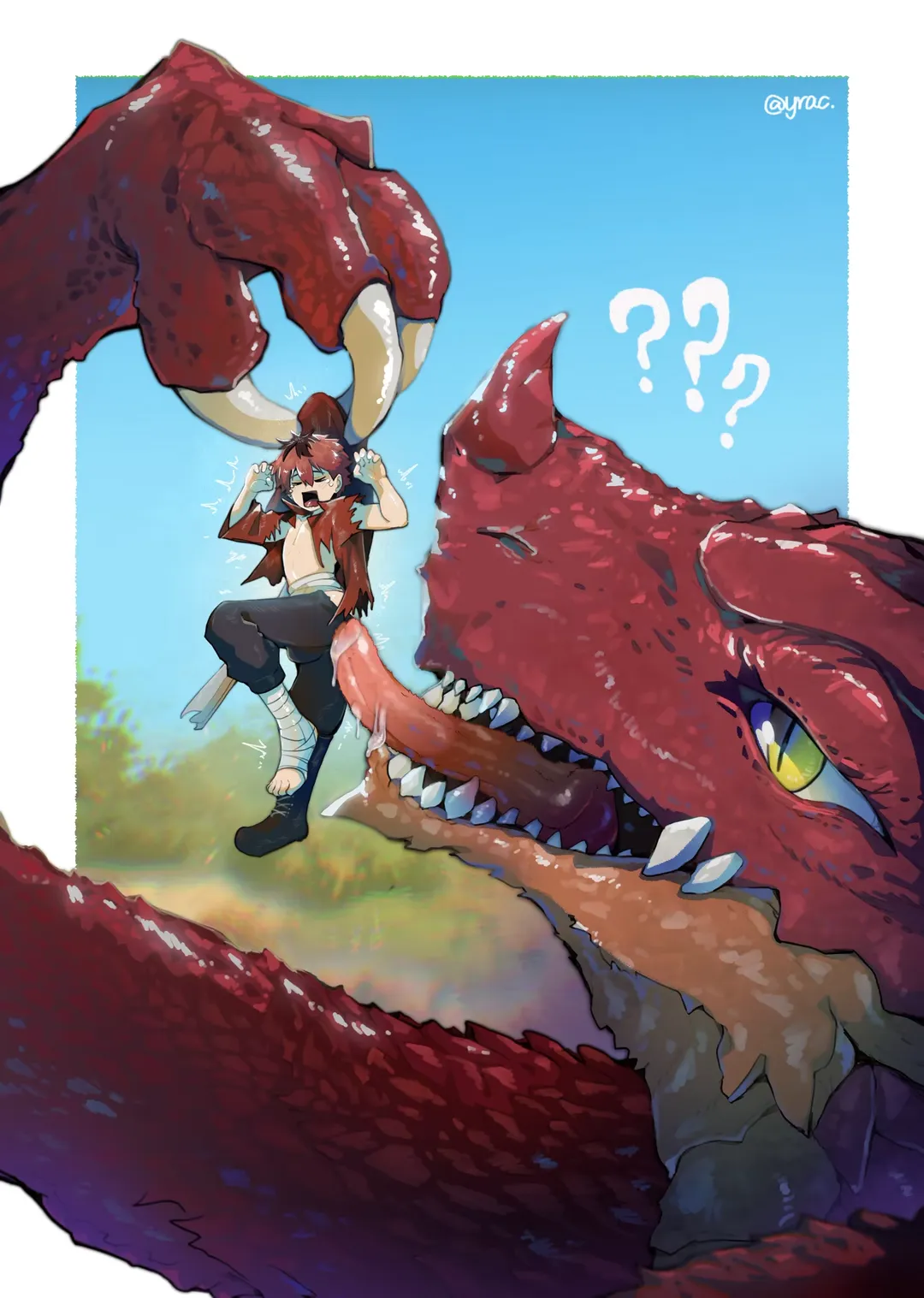 [Yrac] 龍的舔拭｜修塔爾克｜シュタルク Stark Fhentai - Page 6