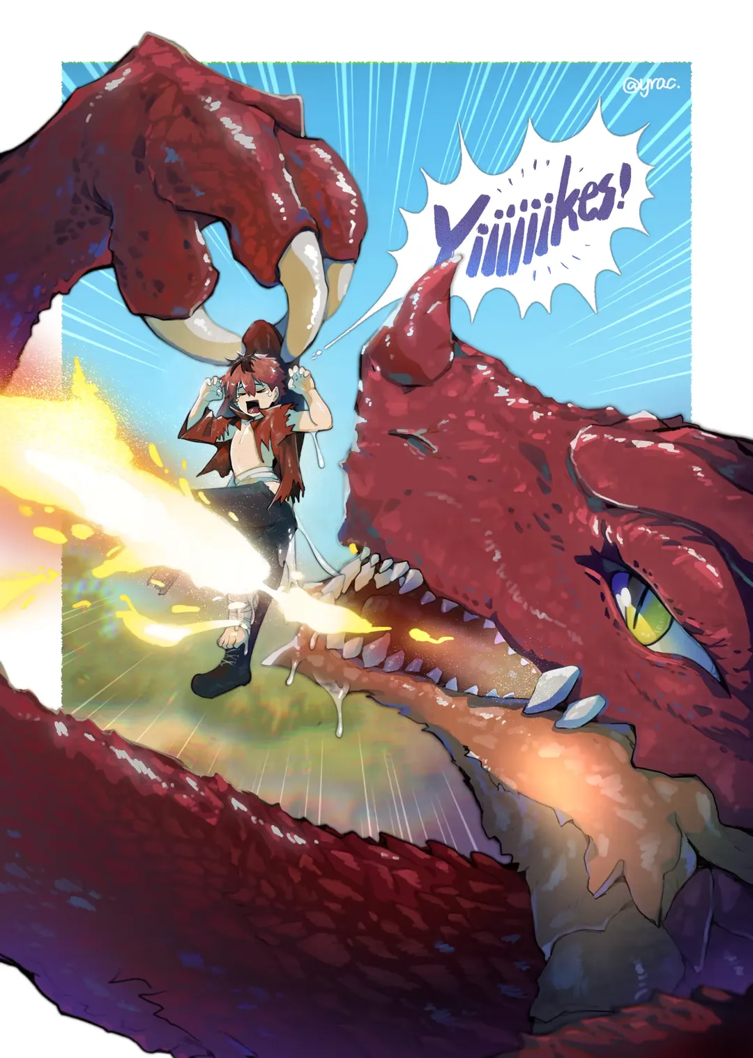 [Yrac] 龍的舔拭｜修塔爾克｜シュタルク Stark Fhentai - Page 8