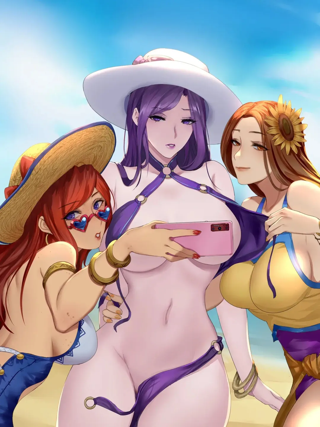 [Pd] Pool Party - Summer in Summoner's Rift 2 Fhentai - Page 1