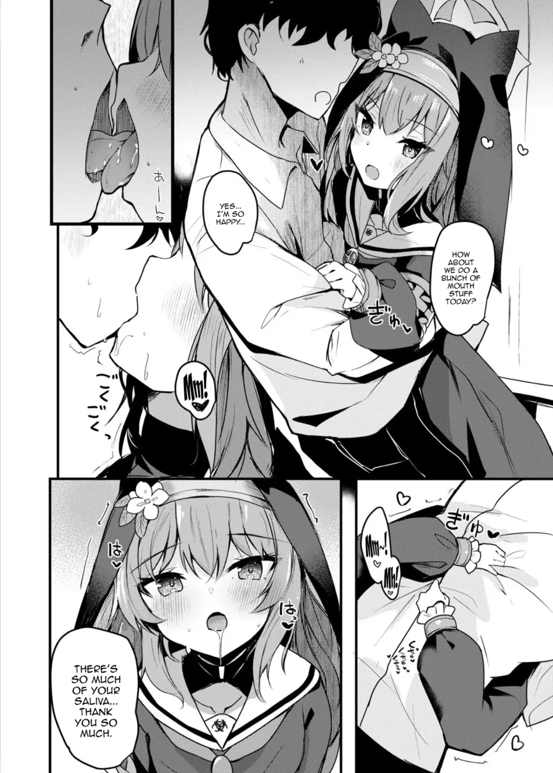 [Hinata Yuu] Mari to Okuchi Ecchi - Okuchi H with MARI dicribe only sex using mouth | Oral Sex With Mari Fhentai - Page 5