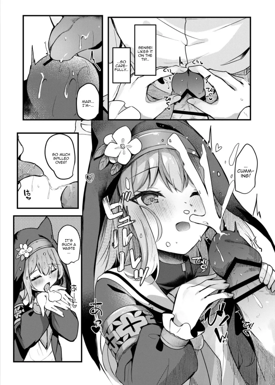 [Hinata Yuu] Mari to Okuchi Ecchi - Okuchi H with MARI dicribe only sex using mouth | Oral Sex With Mari Fhentai - Page 9