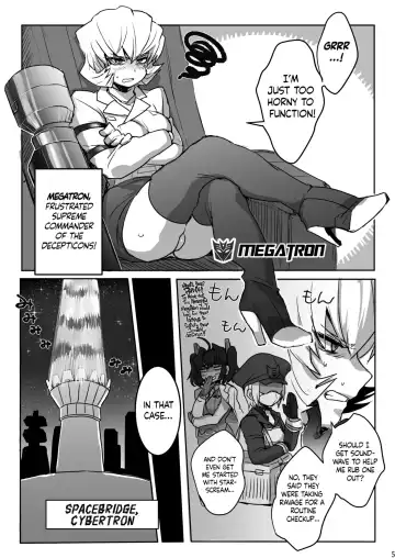 [Koshiitai] Omankoformers: Spotlight Shockwave Fhentai - Page 4