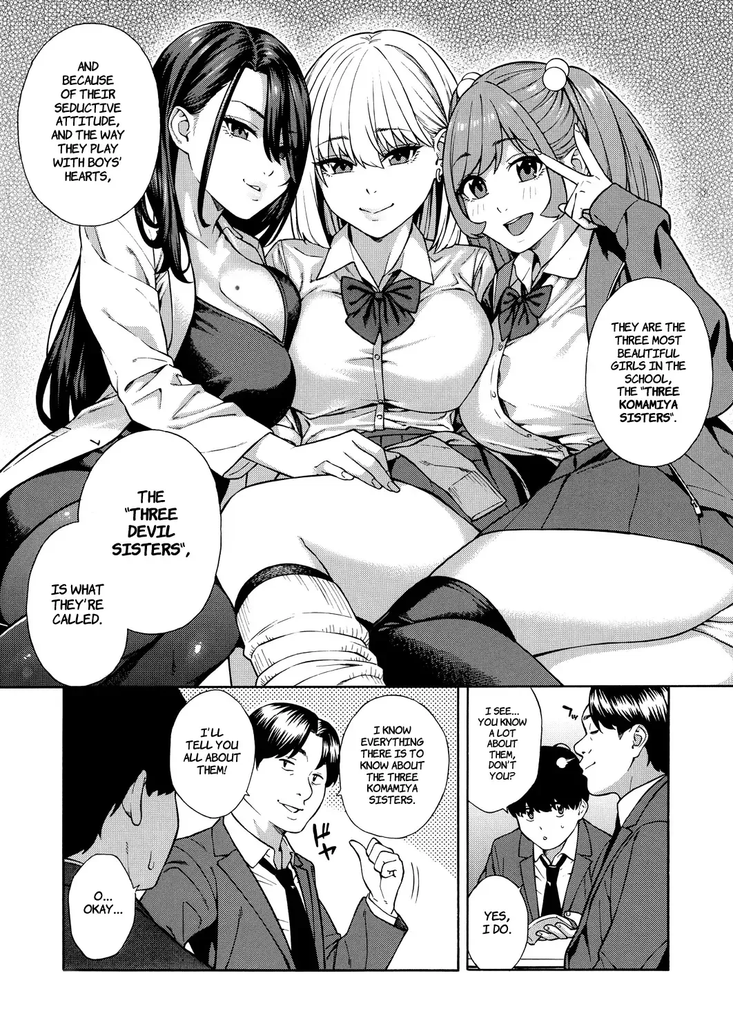 [Zonda] Making a Harem of the Three Bitchy Gal Sisters - Part 1-2 Fhentai - Page 10