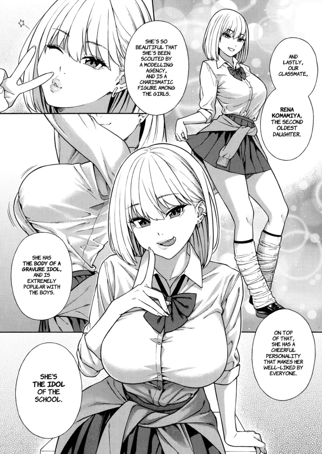 [Zonda] Making a Harem of the Three Bitchy Gal Sisters - Part 1-2 Fhentai - Page 9