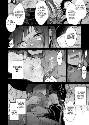 [Aya] Isekai Shoujo no Seijijou ~Kakedashi Mahoutsukai-chan ga Ossan Boukensha ni Netorareru Hanashi~ Fhentai - Page 35