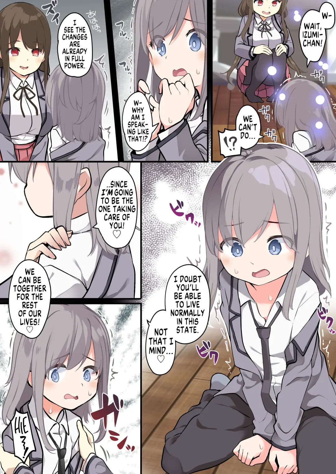 [Siina Yuuki] Yuujin o Ore no koto ga Daisuki na Onna no Ko ni Kaihen shitara Yandere-ka shite Ore Made Onna no Ko ni sareta Ken | How I was Turned Into a Girl by a Friend Whom I turned into a Chick Who's Madly in Fhentai - Page 27