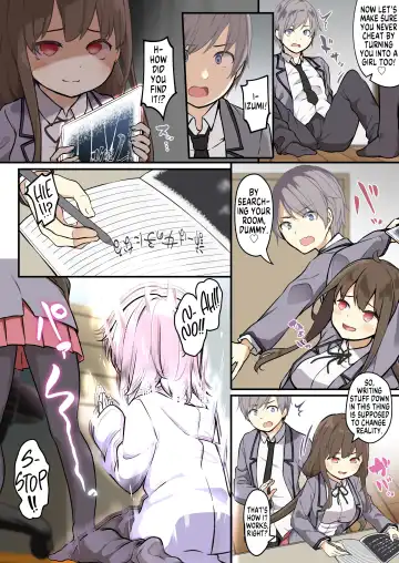 [Siina Yuuki] Yuujin o Ore no koto ga Daisuki na Onna no Ko ni Kaihen shitara Yandere-ka shite Ore Made Onna no Ko ni sareta Ken | How I was Turned Into a Girl by a Friend Whom I turned into a Chick Who's Madly in Fhentai - Page 24