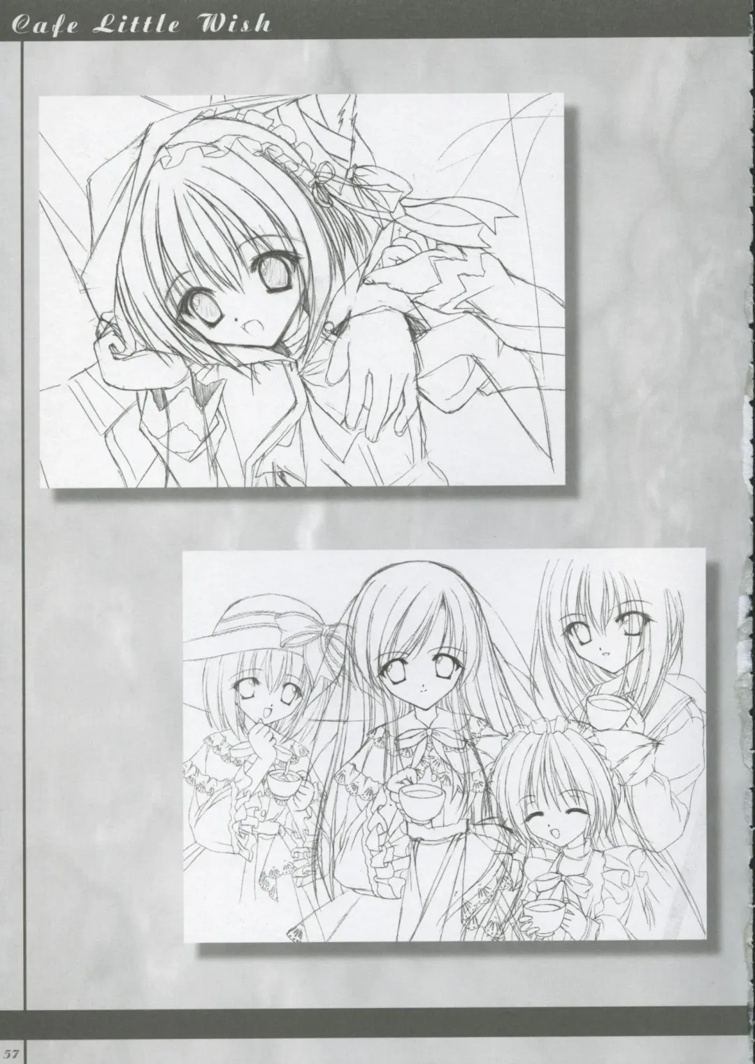 [Harukaze Setsuna - Tinkle] Cafe Little Wish no Hon vol.2 Fhentai - Page 56