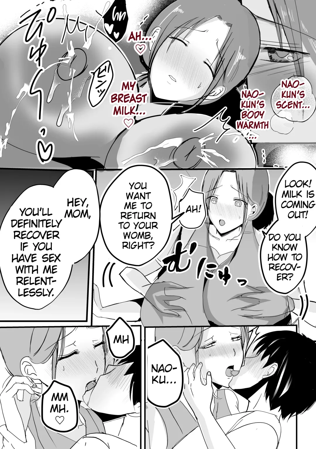 Bonyuu Kaa-san no Naka ni Modoritai 2 Chuuhen | I Want to go Back to my Lactating Mom's Womb 2 - When I Got Jealous And Raped My Mom With My Big Cock, She Spoiled Me And Let Me Have Creampieing Sex With Her Fhentai - Page 24