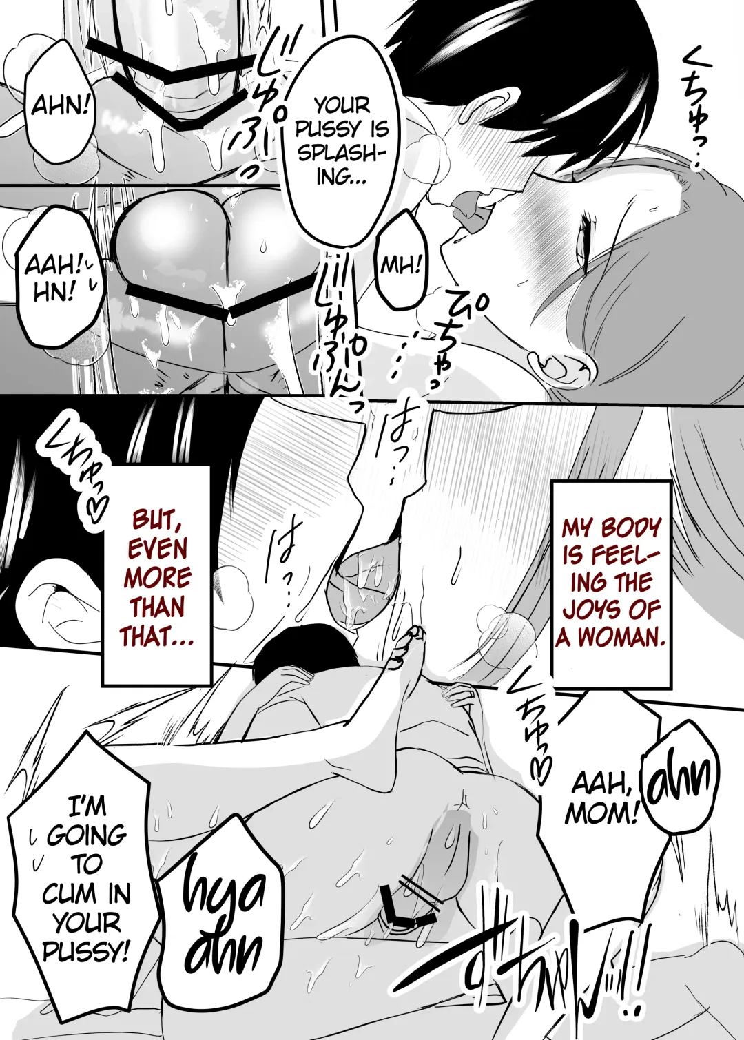Bonyuu Kaa-san no Naka ni Modoritai 2 Chuuhen | I Want to go Back to my Lactating Mom's Womb 2 - When I Got Jealous And Raped My Mom With My Big Cock, She Spoiled Me And Let Me Have Creampieing Sex With Her Fhentai - Page 50
