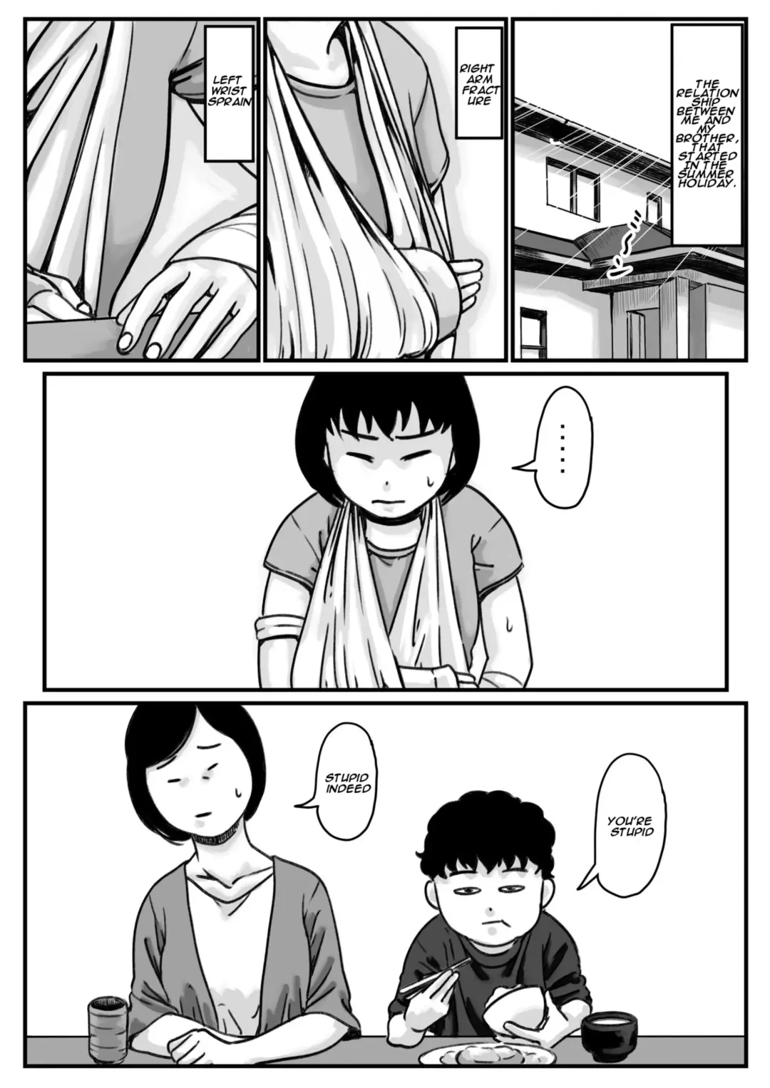 When I lost the use of both of my arms my brother started getting carried away Part 1 Fhentai - Page 2