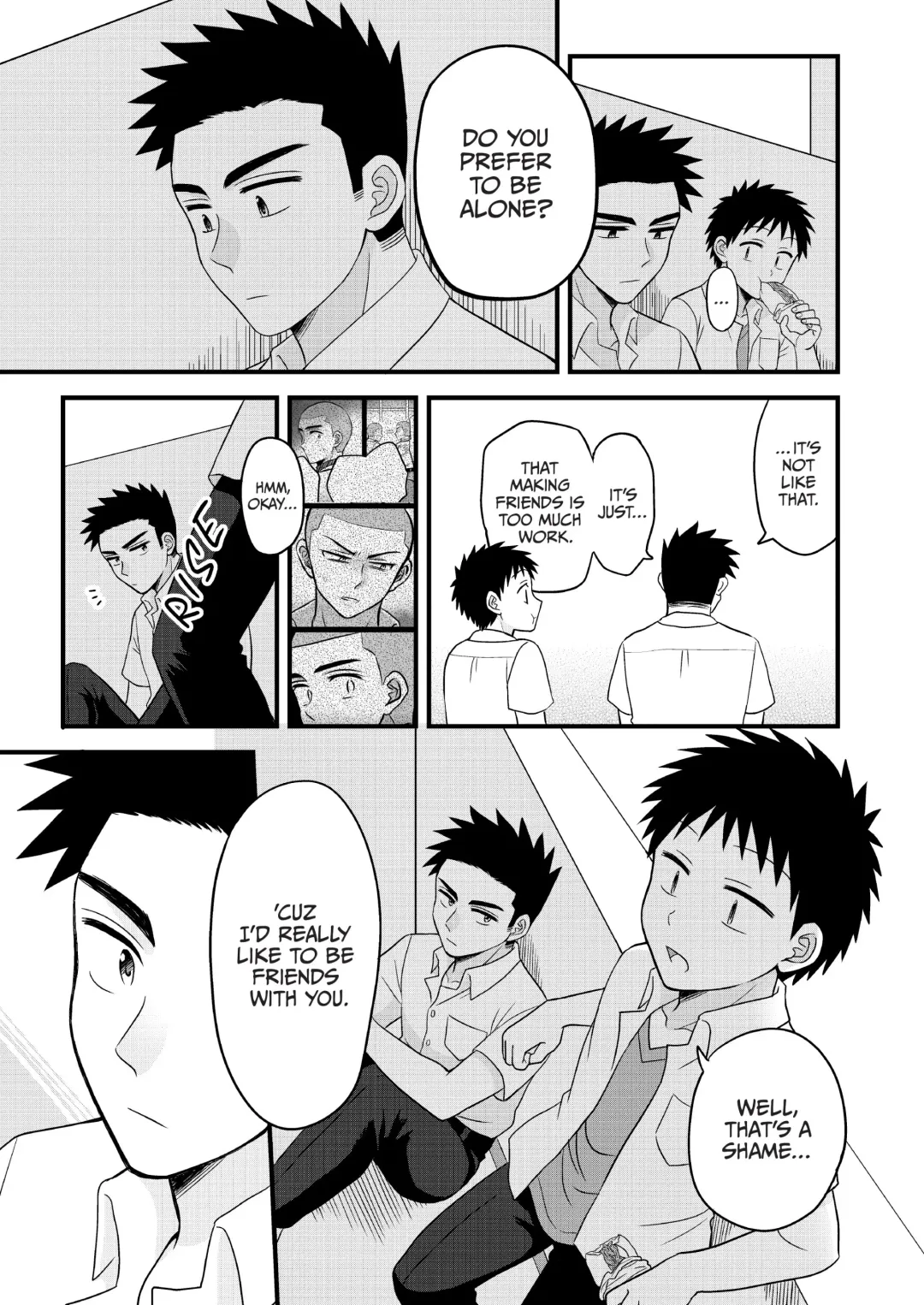 [Ichi] Hayatochiri BL - Hayatochiri Suru Gobyou Mae! Fhentai - Page 6