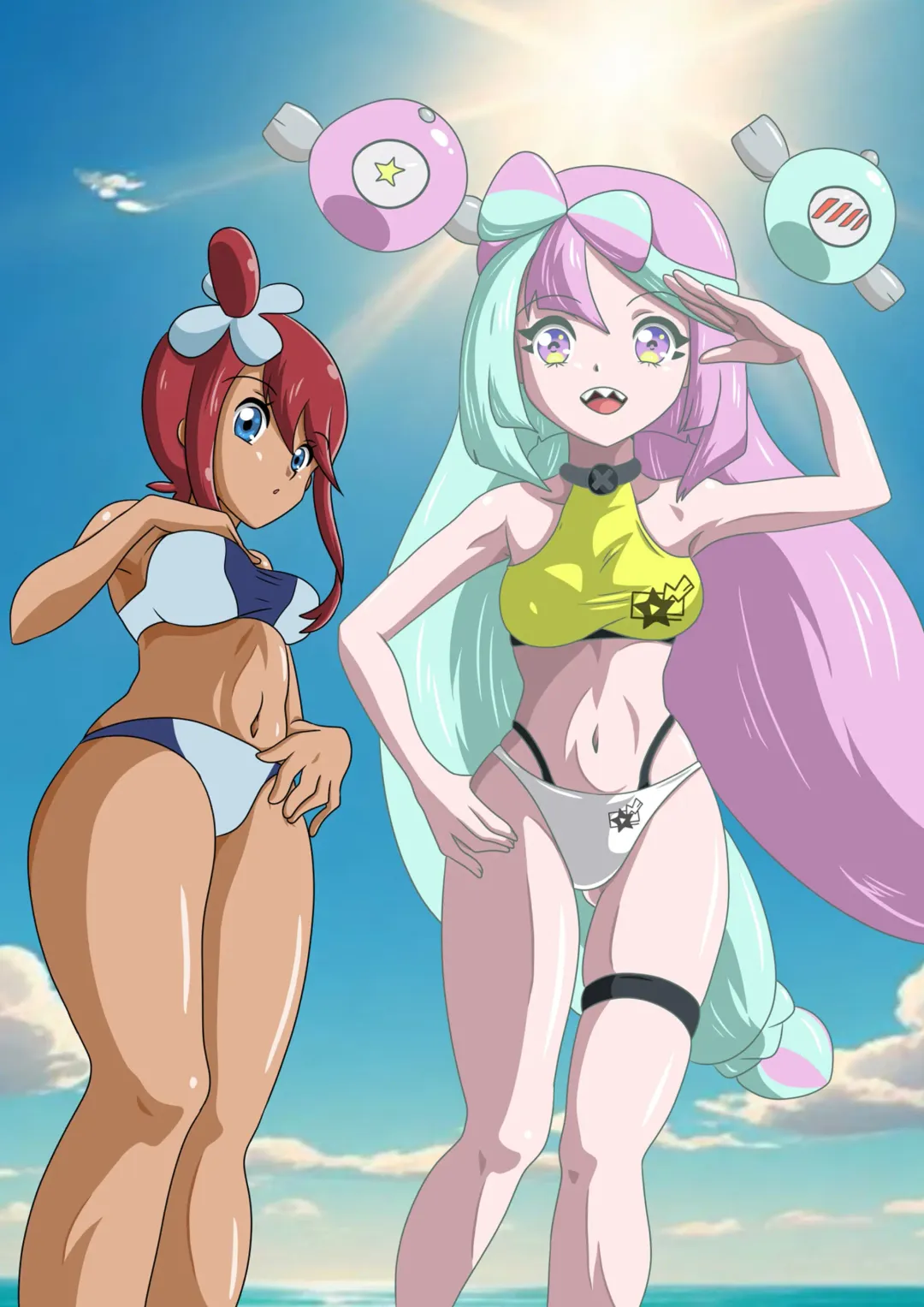 [Sesshoalex] skyla adventure inside iono body Fhentai - Page 20