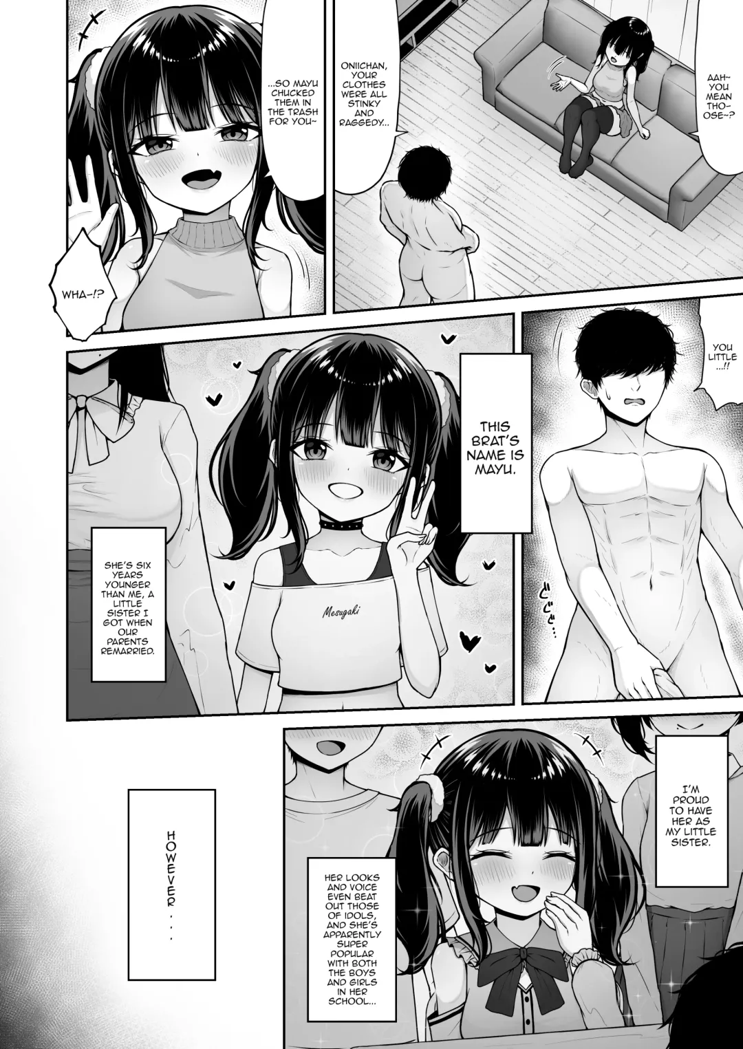 [Rachel] Uchi no Mesugaki Imouto wa Sunao janai - My femalb brat sister is not honest | My Bratty Little Sister Is Not Honest - First Part Fhentai - Page 4