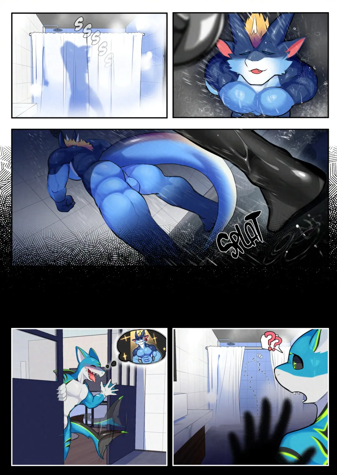 [Manyu] Latex Dragons Fhentai - Page 1