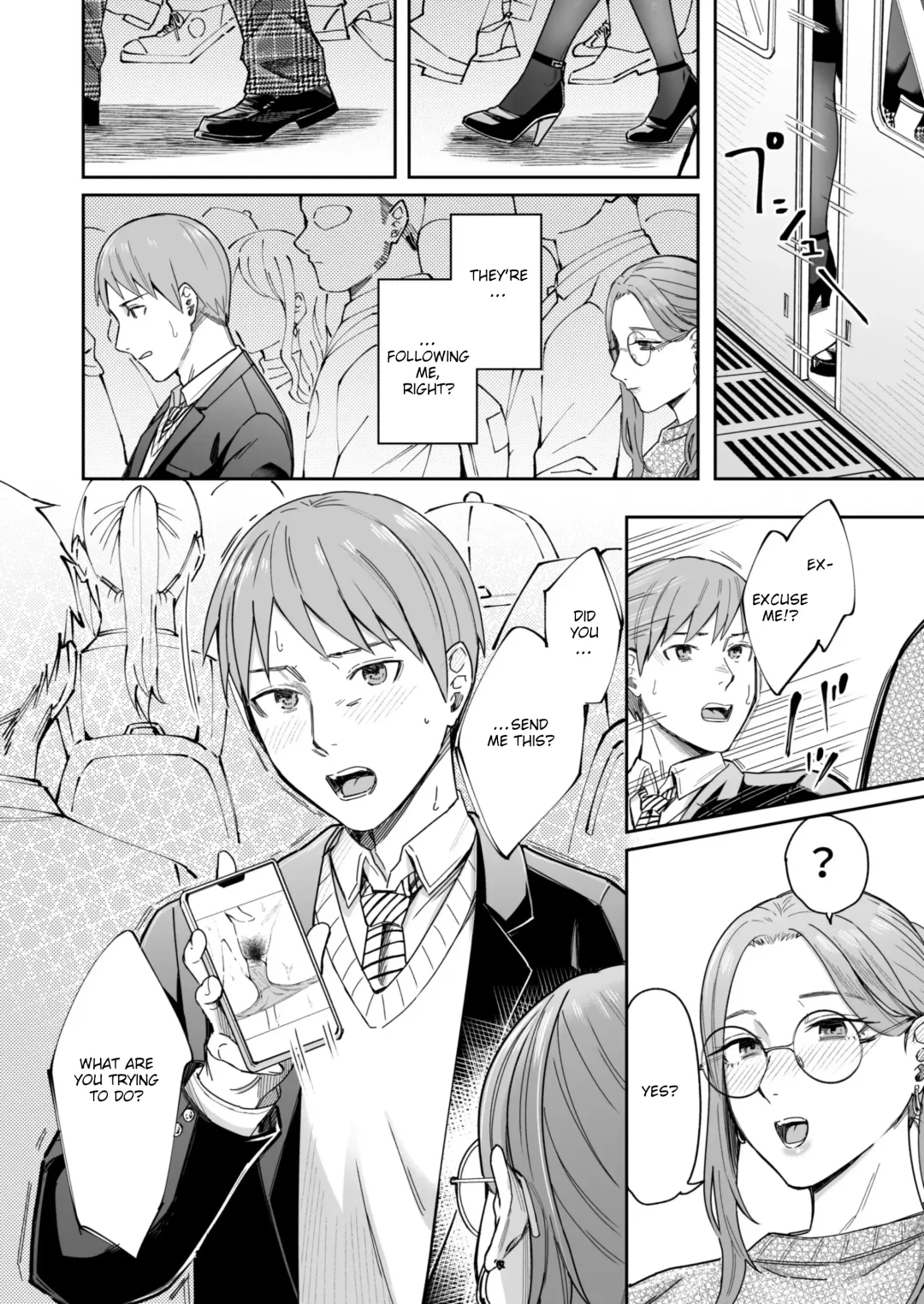 [Inukami Inoji] Shiranai Josei kara Gazou Kyouyuu de Eroi Jidori ga Okuraretekita Hanashi | A Story About How I Got Sent Lewd Selfies From A Woman I Didn't Know Fhentai - Page 9