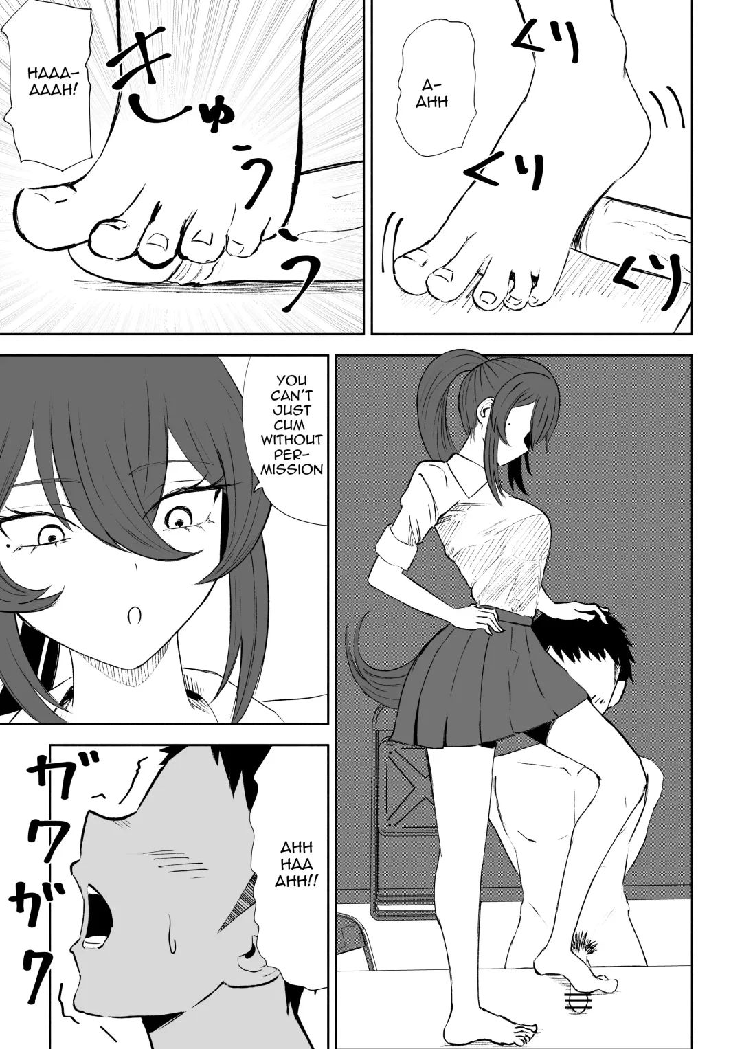 [Roki] Hokago no Ashi Maso Choukyou | After School Foot-Masochist Training Fhentai - Page 43