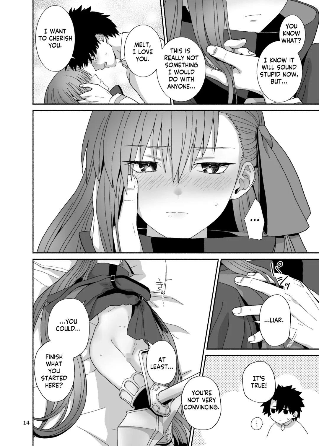 [Kiya Hajime] Watashi to Itoshii Hito no Ohanashi | My life with my lovely servant Fhentai - Page 14