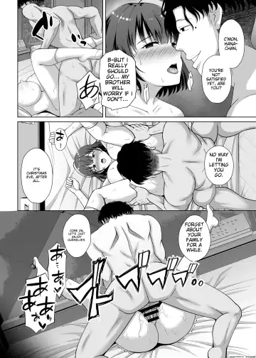[Toono Suika] Imouto ga Asagaeri shita Christmas ~Teshio ni Kaketa Imouto wa Yarichin Kareshi ni Sei no Roku Jikan Kotteri Dakareteita~ Fhentai - Page 19