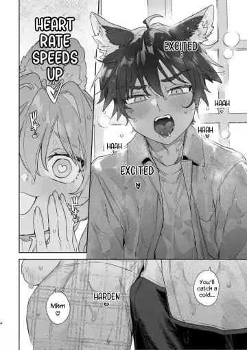[Usachanget] ♂ ga uke. Usagi-chan × ōkami-kun 2 | ♂ is the bottom. Rabbit-chan x Wolf-kun 2 Fhentai - Page 6