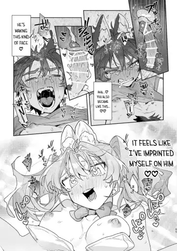 [Usachanget] ♂ ga uke. Usagi-chan × ōkami-kun 2 | ♂ is the bottom. Rabbit-chan x Wolf-kun 2 Fhentai - Page 67