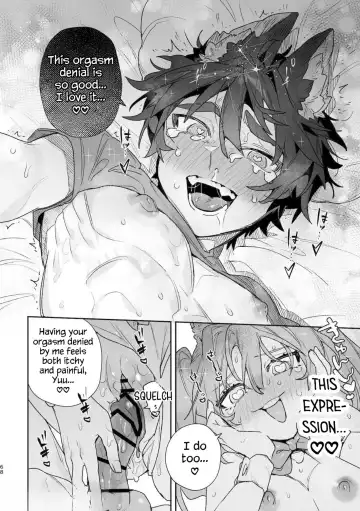 [Usachanget] ♂ ga uke. Usagi-chan × ōkami-kun 2 | ♂ is the bottom. Rabbit-chan x Wolf-kun 2 Fhentai - Page 70