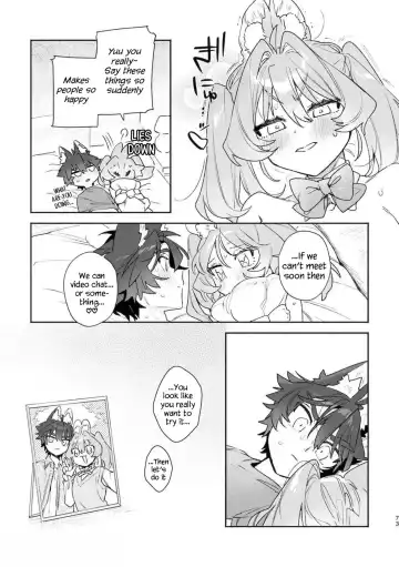 [Usachanget] ♂ ga uke. Usagi-chan × ōkami-kun 2 | ♂ is the bottom. Rabbit-chan x Wolf-kun 2 Fhentai - Page 75