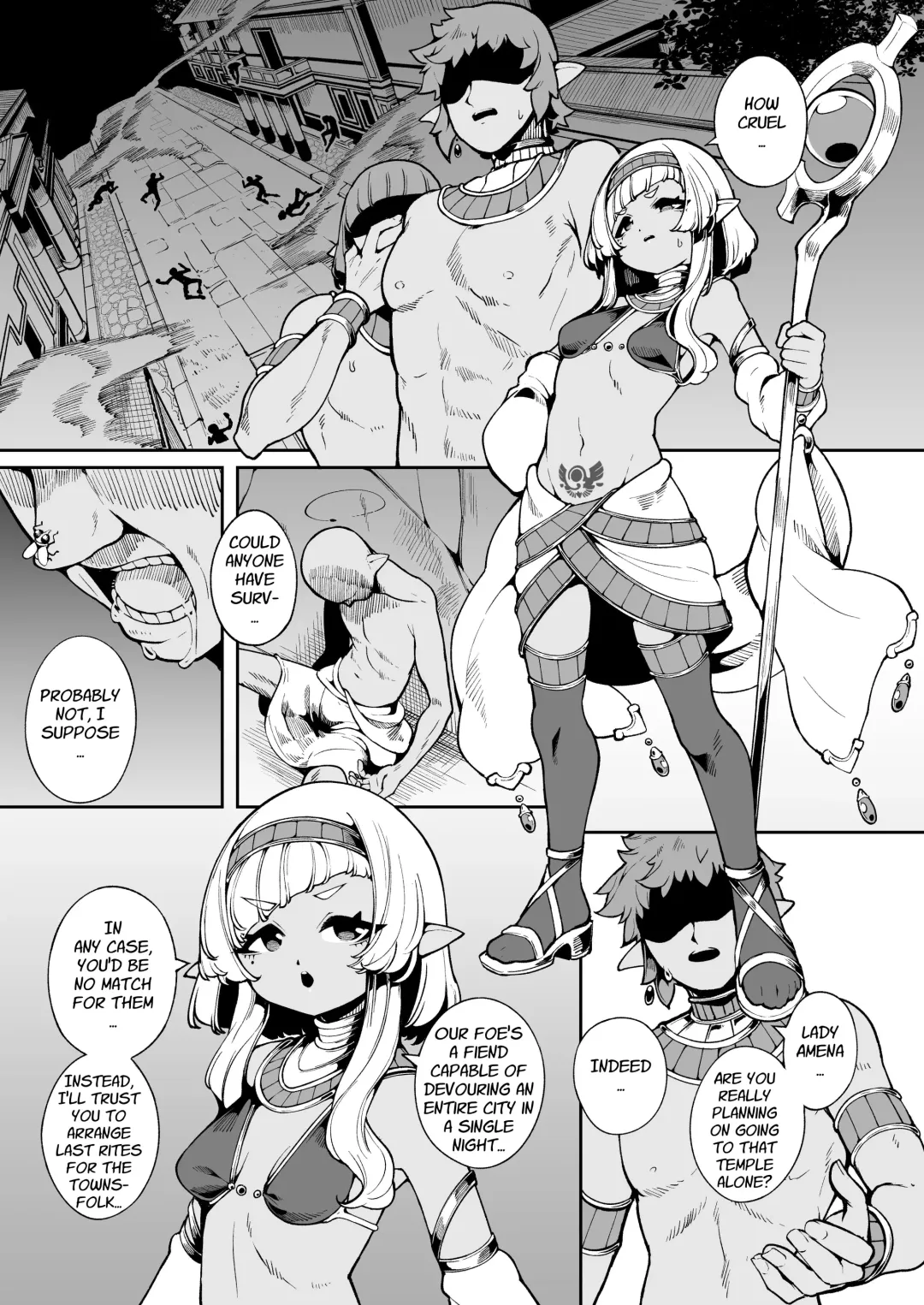 [Enu] Hikari Todokanu Yami Nosoko Fhentai - Page 2