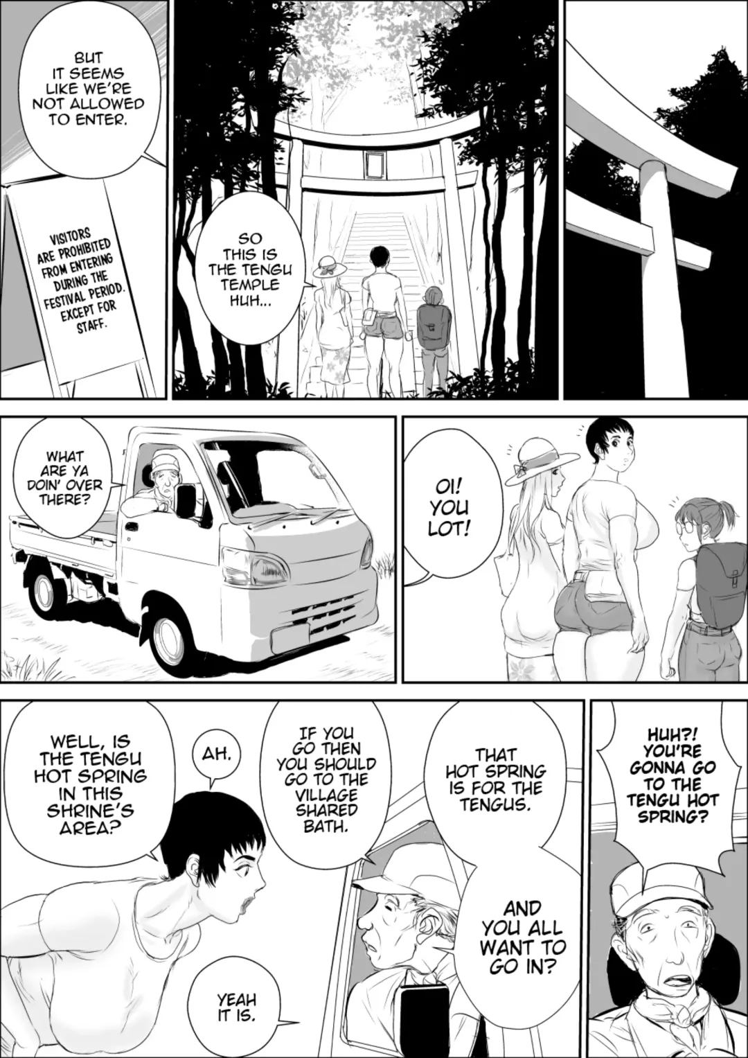 [Jinsuke] Tengu-sama no Kamikakushi | Being Spirted Away by Tengus Fhentai - Page 5