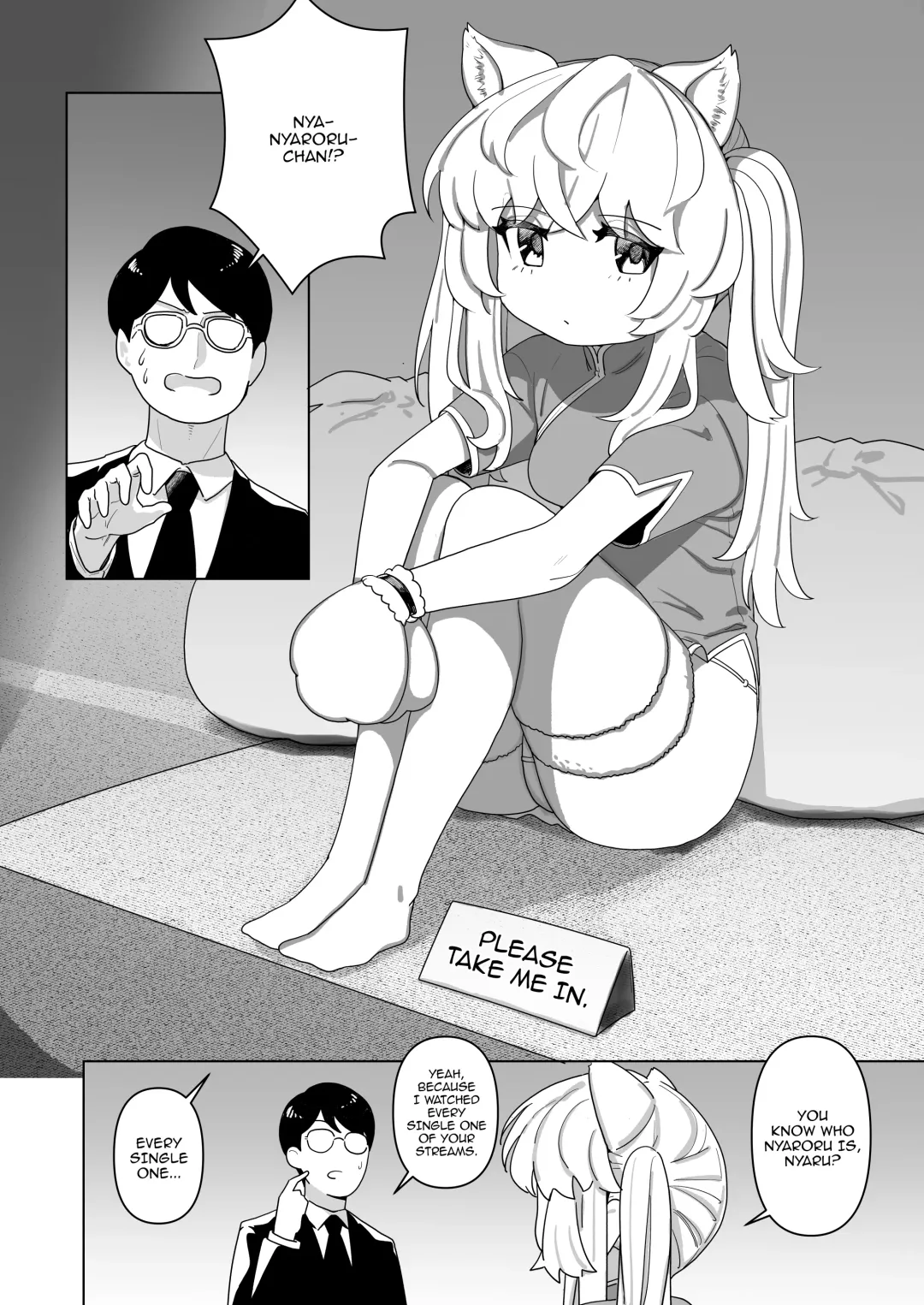 [Tsunao] Pure Pure Vtuber Nyaroru-chan Fhentai - Page 3