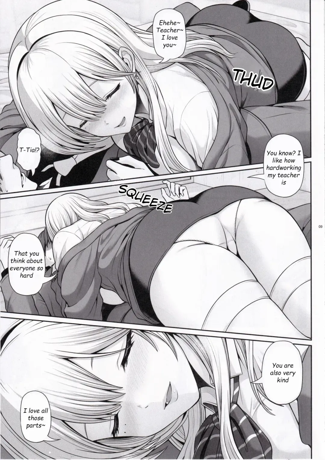 [Toba Yuga] Tia to Issho ni Kimochi Yoku Naro | Feeling Good Together with Tia Fhentai - Page 8