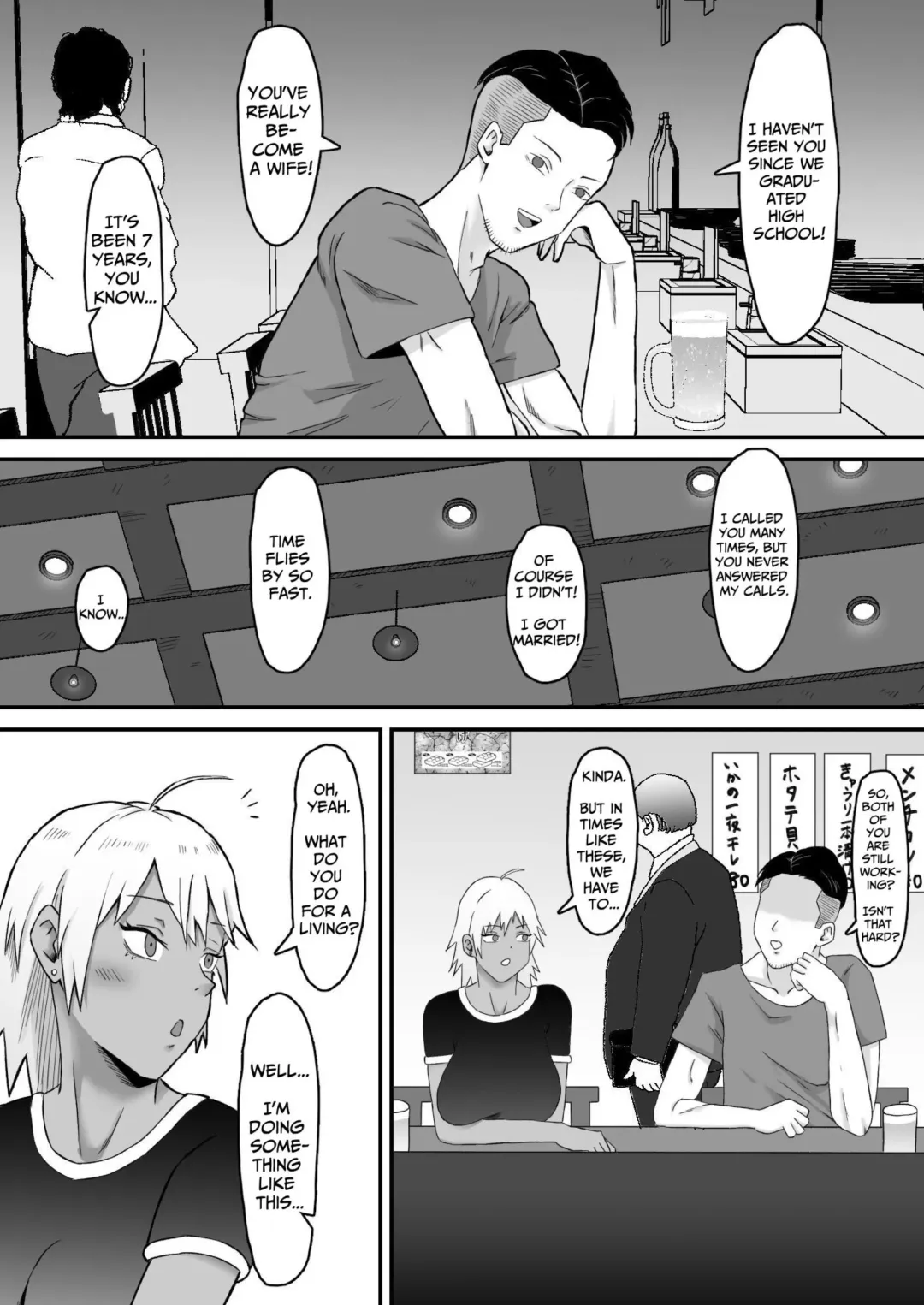 [Miyamoto Muga] Motoyan Tsuma, Netorareru | Ex-Delinquent Wife Gets Cucked Fhentai - Page 9