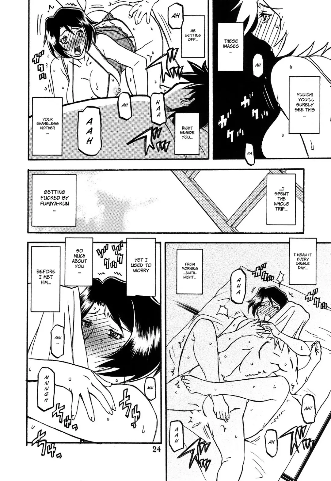[Sanbun Kyoden - Umu Rahi] Akebi no Mi - Satomi AFTER Fhentai - Page 24