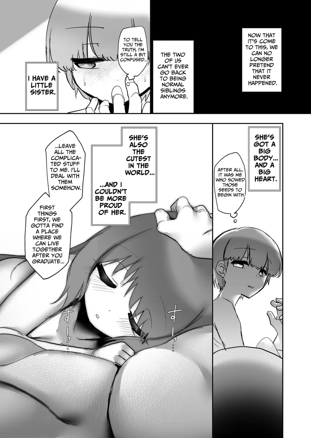 [Kazunoko] Ai mo Size mo Dekai Imouto no Hanashi | My Little Sister Has a Big Body...And a Big Heart! Fhentai - Page 25