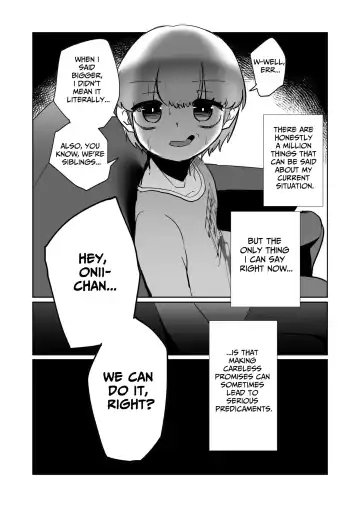 [Kazunoko] Ai mo Size mo Dekai Imouto no Hanashi | My Little Sister Has a Big Body...And a Big Heart! Fhentai - Page 6