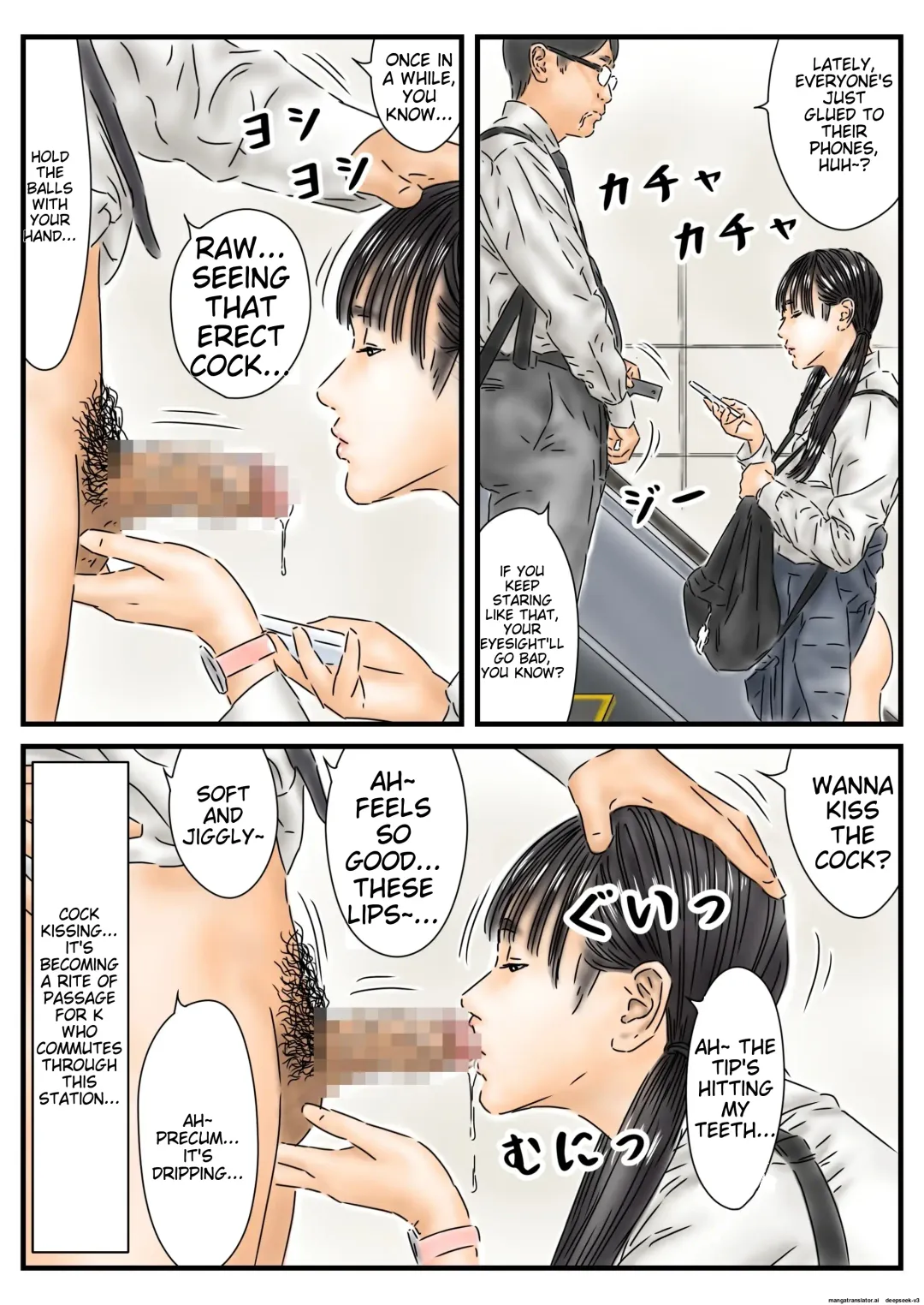 Jikan Teishi: Toukou-chuu no Joshikousei-tachi de Kyou no Unsei o Uranaimasu. | I'll be Fortune-telling with the High School Girls on Their Way to School Today. Fhentai - Page 8