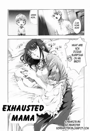 Read [Sakaki Shiori] Exhausted Mama - Fhentai