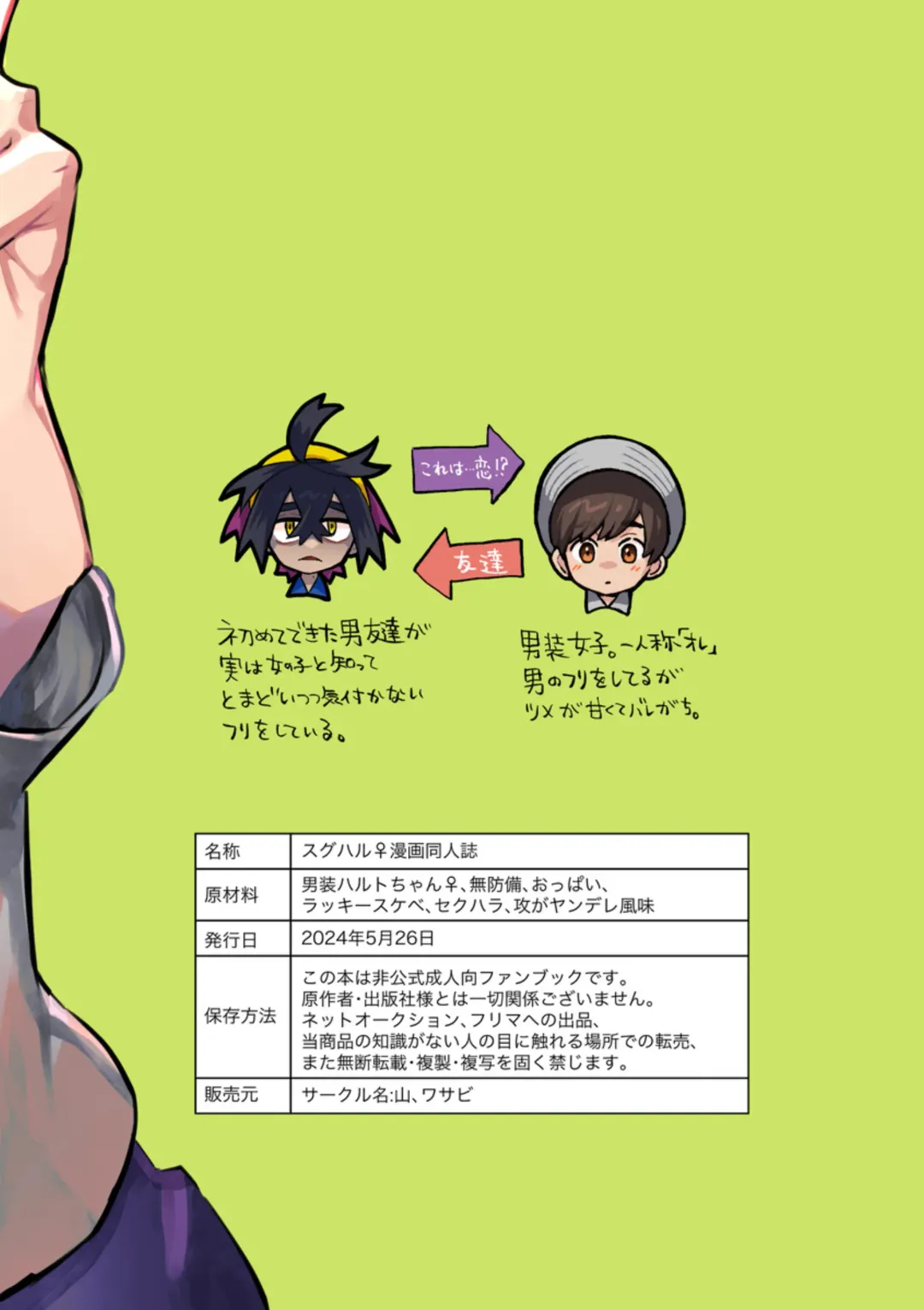 [Wasabi] Suguri ga dansō joshi shujinkō no chichi o momu hon sairoku Fhentai - Page 16