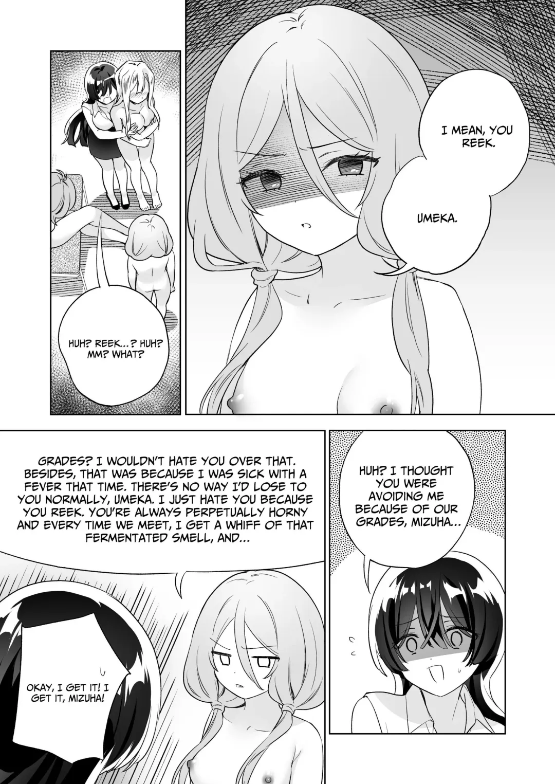 [Tachi] Minna de Ecchi na Yurikatsu Appli ~Ee Kono Naka ni Kakattenai Ko ga Iru!?~ 3 Zenpen | A Sexy Yuri App 3 ~What?! One Of You Isn't Mesmerized!?~ Part 1 Fhentai - Page 62
