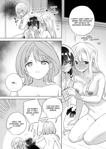 [Tachi] Minna de Ecchi na Yurikatsu Appli ~Ee Kono Naka ni Kakattenai Ko ga Iru!?~ 3 Zenpen | A Sexy Yuri App 3 ~What?! One Of You Isn't Mesmerized!?~ Part 1 Fhentai - Page 60