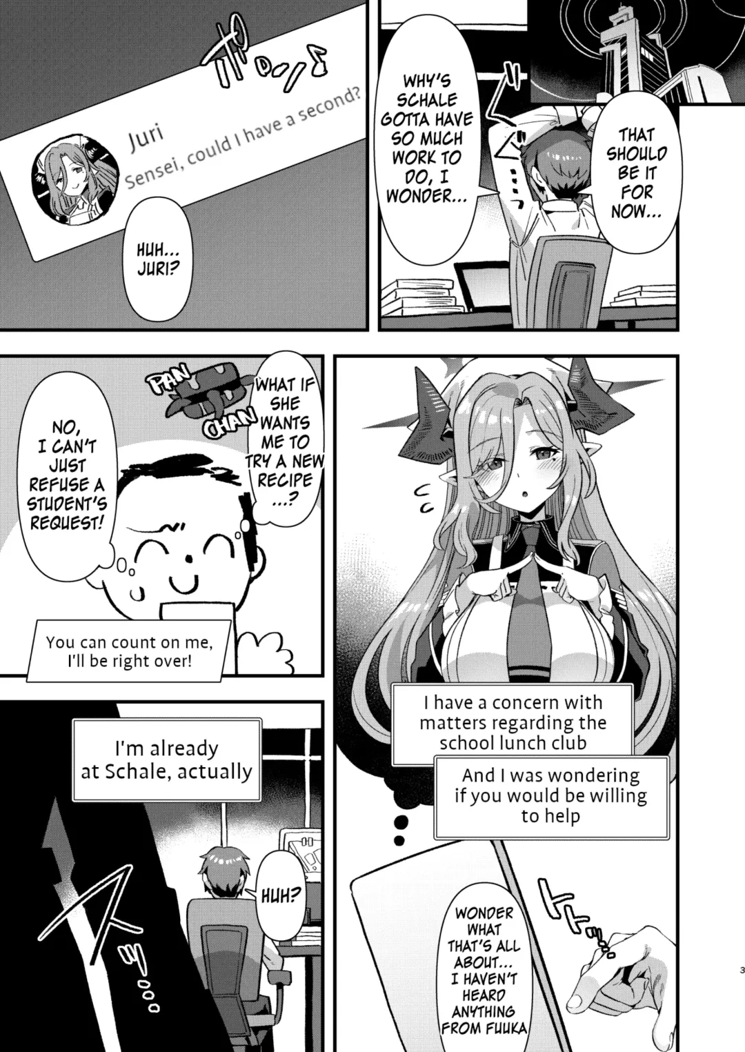 [Harigane Shinshi] Gehenna Gakuen Kyuushoku-bu Ushimaki Nyuugyou | Gehenna Academy School Lunch Club Ushimaki Dairy Fhentai - Page 2