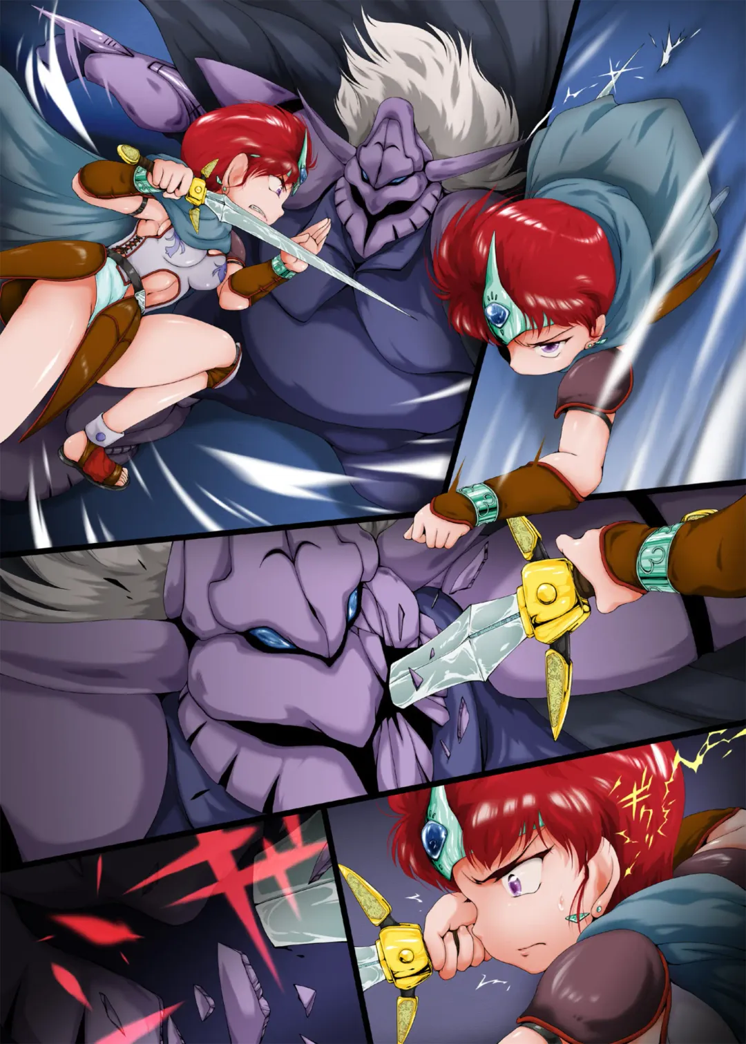 [Rollei] Sen・Choujigen Densetsu Rall  Riyon Oukoku Hen（1） Fhentai - Page 76