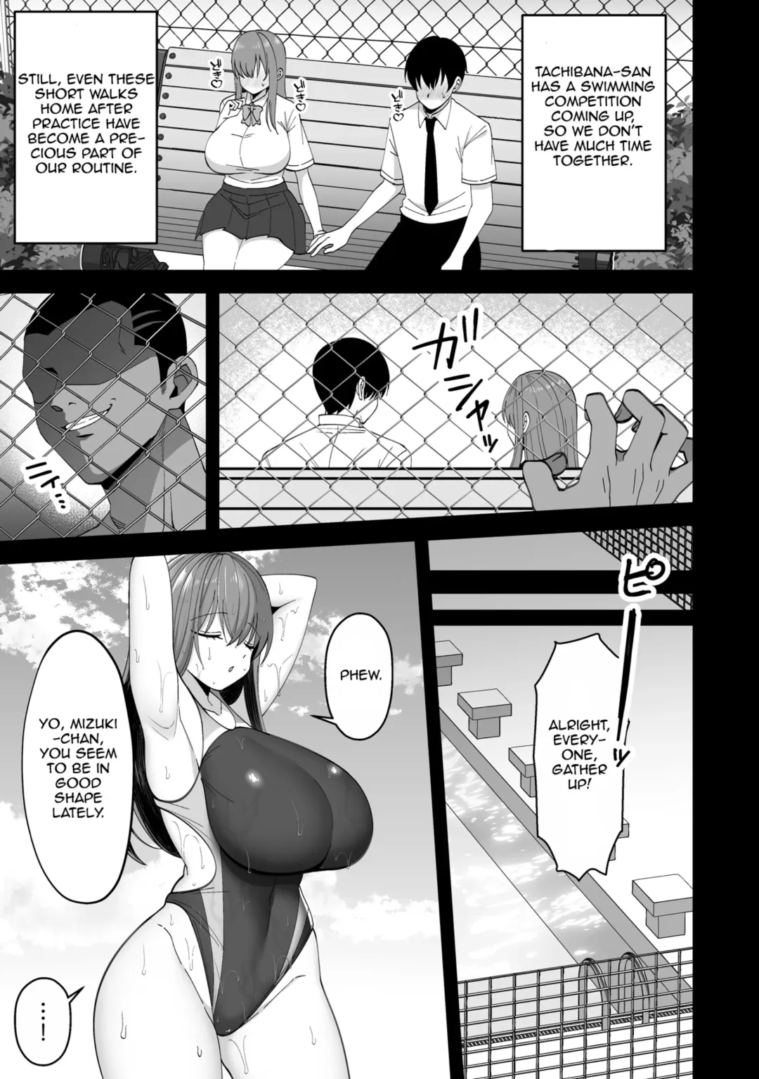 Suieibu no Kanojo ga Netorarete Charao no Kyokon ni Ochiru made | The Story of a Swim Club Girl Who Gets Stolen and Falls For a Playboy Fhentai - Page 5