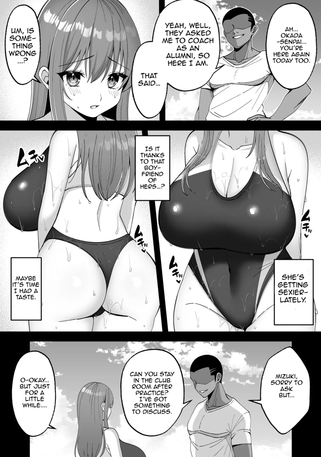 Suieibu no Kanojo ga Netorarete Charao no Kyokon ni Ochiru made | The Story of a Swim Club Girl Who Gets Stolen and Falls For a Playboy Fhentai - Page 6
