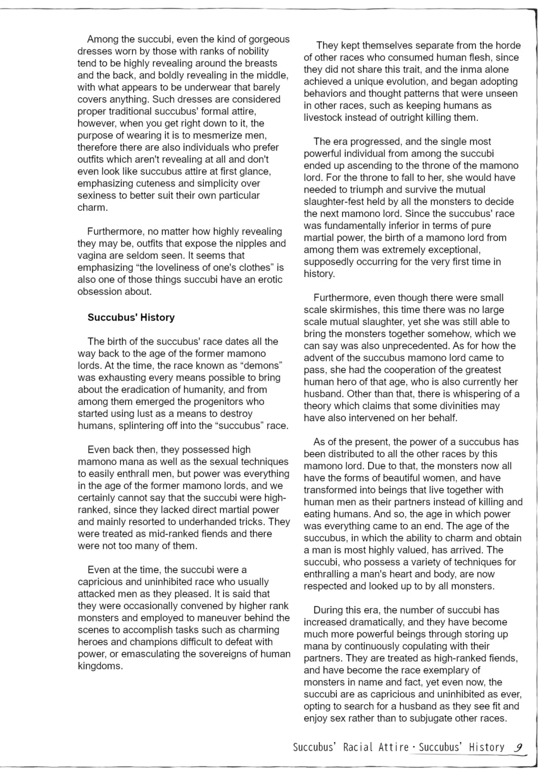 [Kenkou Cross] Monster Girl Encyclopedia: Research Records - Succubus Notebook Fhentai - Page 10