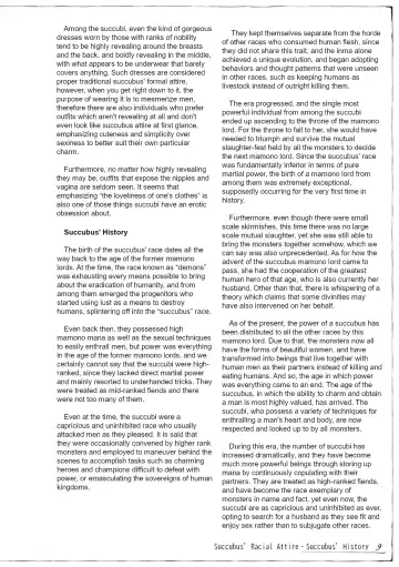 [Kenkou Cross] Monster Girl Encyclopedia: Research Records - Succubus Notebook Fhentai - Page 10