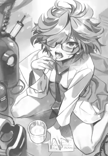 [Okita Ababa] Tensai Hakase na Senpai ga Yarichin na Kouhai ni NTRreta Hanashi Fhentai - Page 3